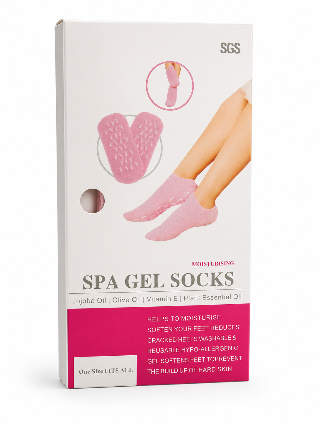 Spa Gel Moisturizing Socks