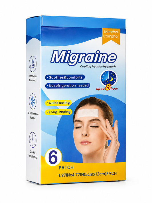 Migraine Relief Cooling Patches