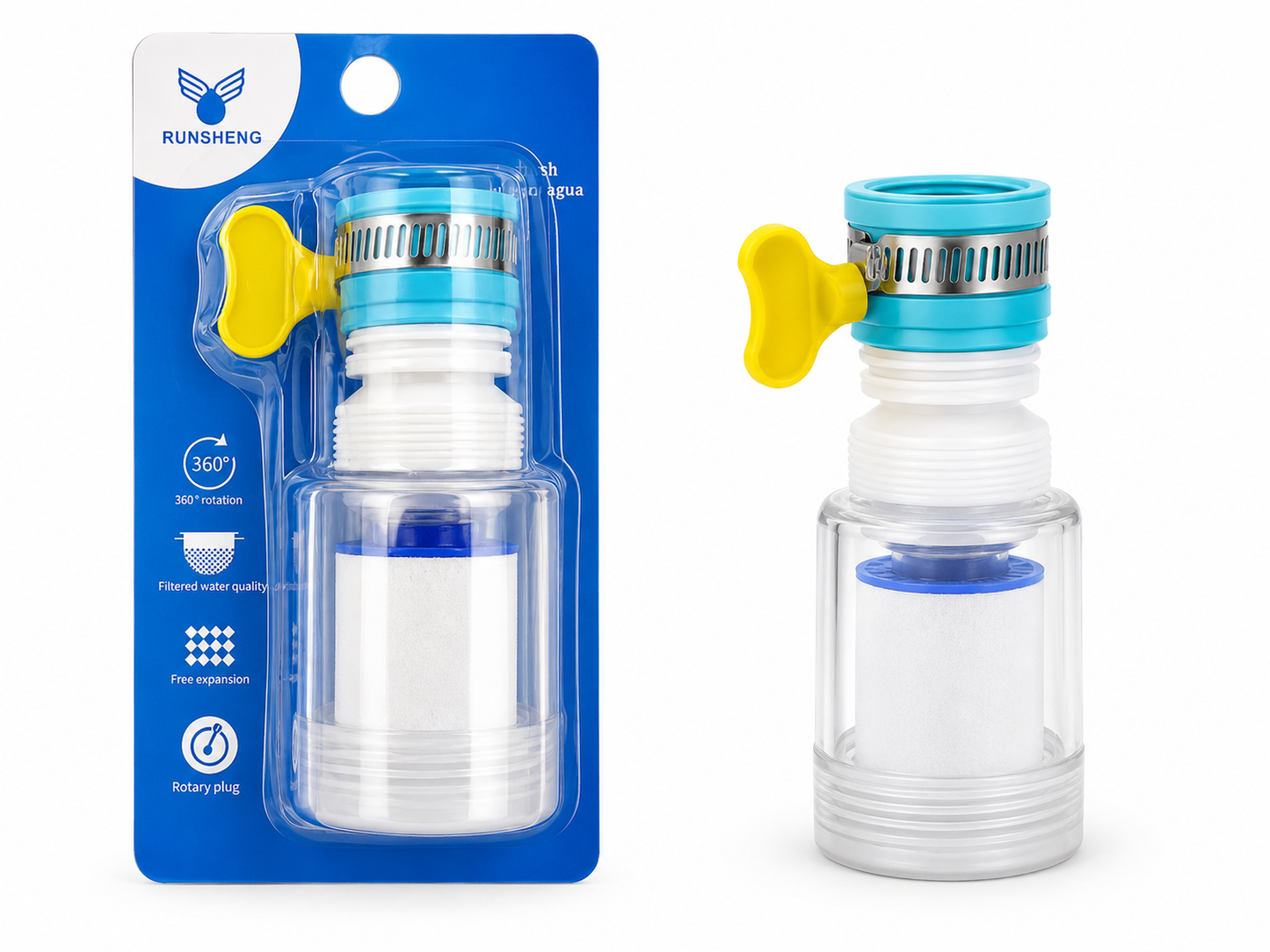 360° Faucet Water Filter